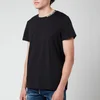 Balmain Men's Printed Collar T-Shirt - Black/White - Image 1