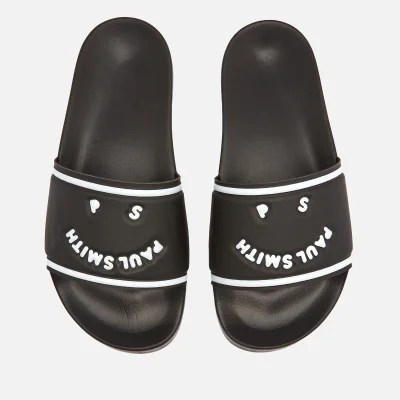 PS Paul Smith Men's Happy Summit Slide Sandals - Black