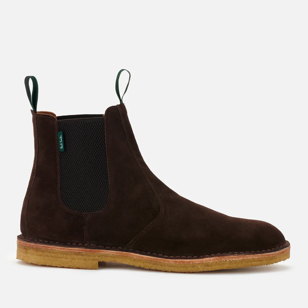 PS Paul Smith Men's Jim Suede Chelsea Boots - Chocolate Image 1