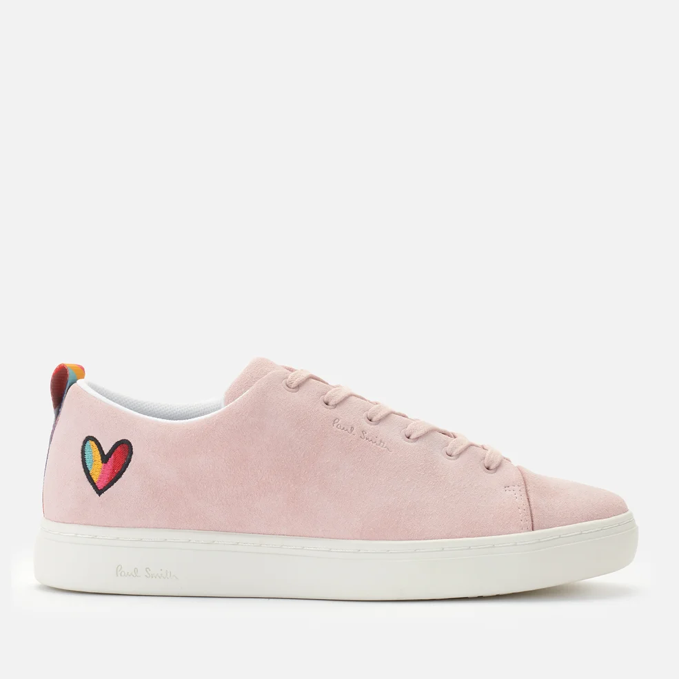 Paul Smith Women's Lee Suede Cupsole Trainers - Pink Heart Image 1