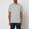 Maison Kitsuné Men's Tricolor Fox Patch Pocket T-Shirt - Grey Melange - M - Image 1