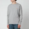 Maison Kitsuné Men's Fox Head Patch Regular Long Sleeve T-Shirt - Grey Melange - Image 1