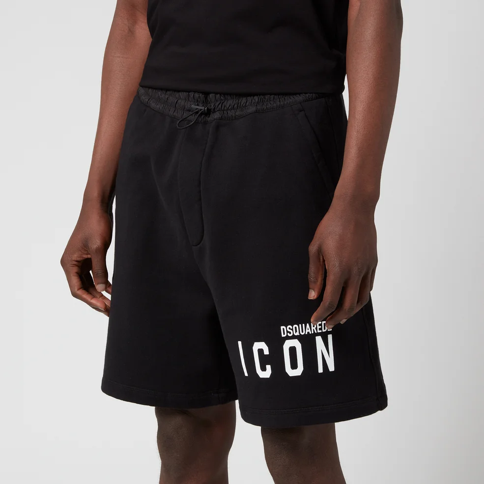 Dsquared2 Men's Icon Shorts - Black Image 1