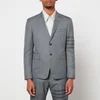 Thom Browne Men's Four-Bar Twill Sports Jacket - Medium Grey - Image 1