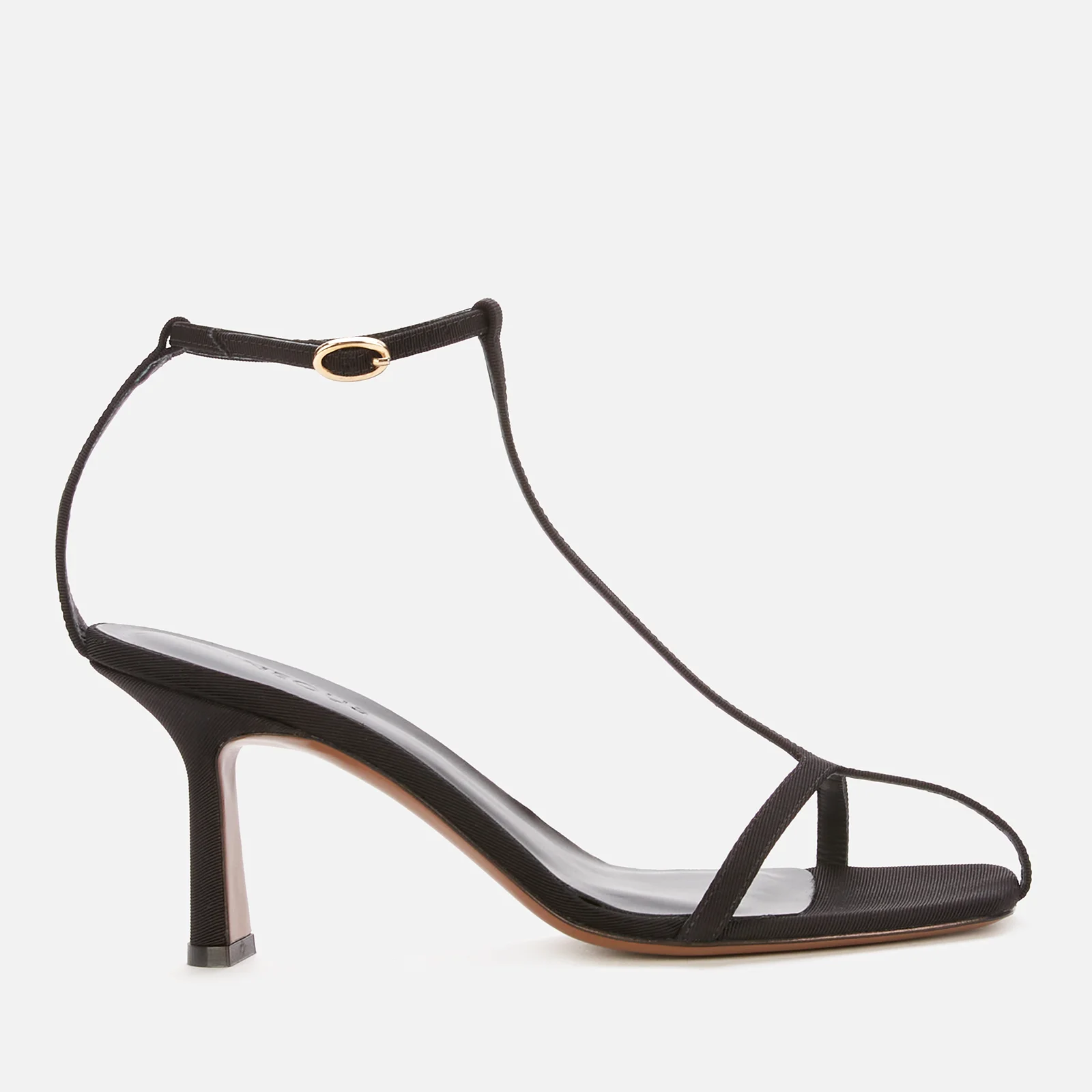 Neous Women's Jumel Leather Heeled Sandals - Black Image 1