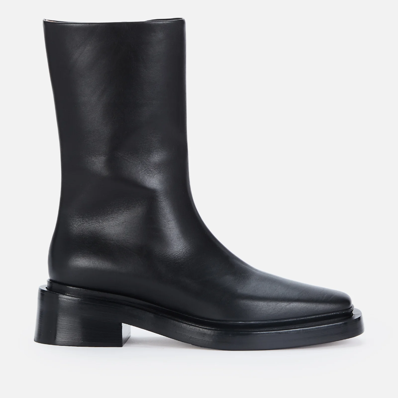 Neous Women's Bosona Leather Mid Calf Boots - Black Image 1