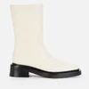 Neous Women's Bosona Leather Mid Calf Boots - Cream - Image 1