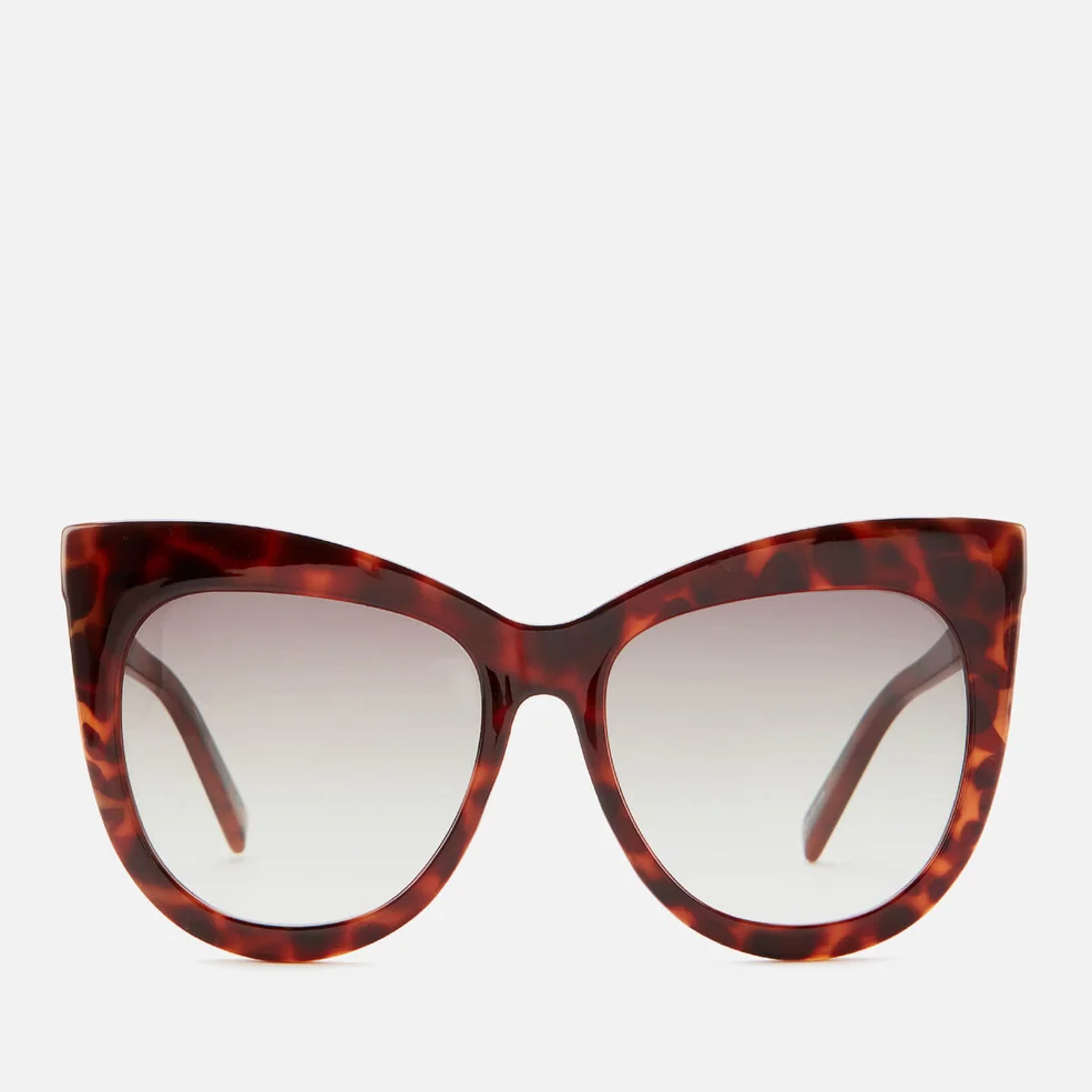 Le Specs Women's Hidden Treasure Cat Eye Sunglasses - Tort Image 1