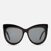 Le Specs Women's Hidden Treasure Cat Eye Polarised Sunglasses - Black - Image 1