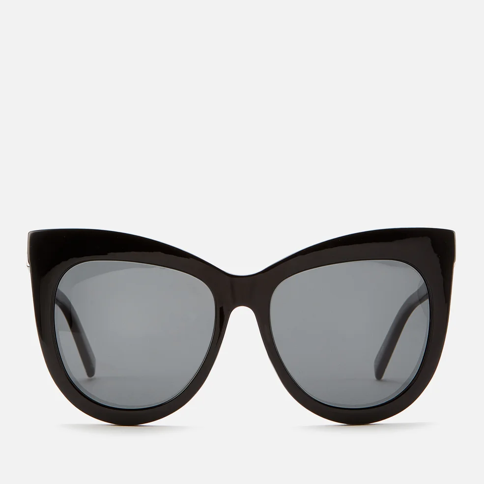Le Specs Women's Hidden Treasure Cat Eye Polarised Sunglasses - Black Image 1