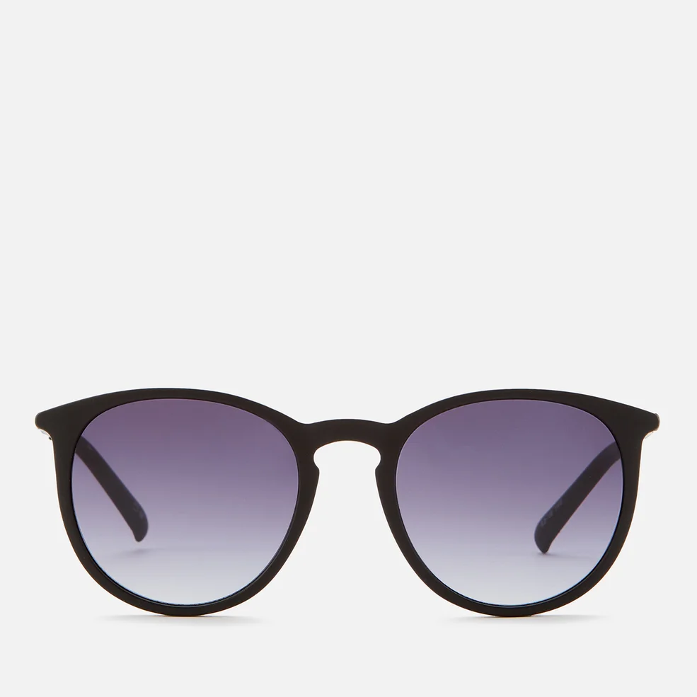 Le Specs Women's Oh Buoy Round Sunglasses - Matte Black Image 1