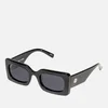 Le Specs Women's OH DAMN! Rectangle Sunglasses - Black - Image 1