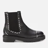 Stuart Weitzman Women's Frankie Lift Studs Leather Chelsea Boots - Black - Image 1