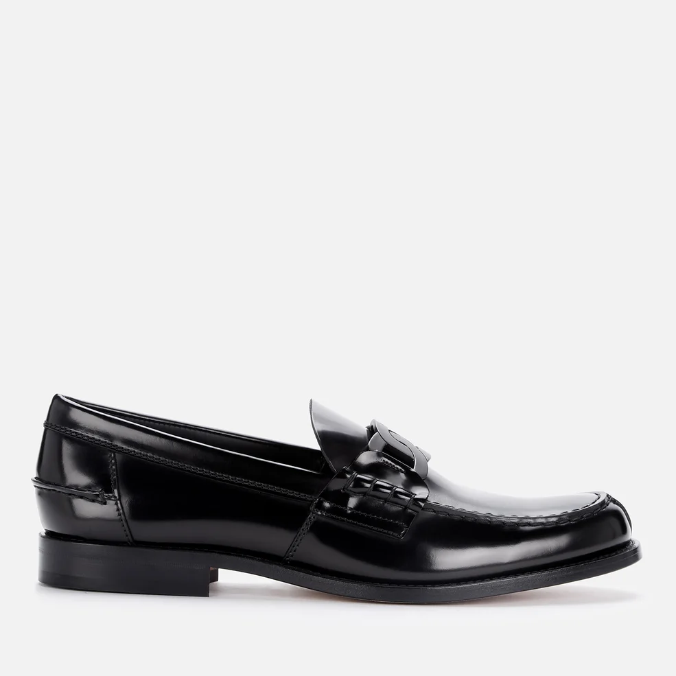 Tod's Men's Kate Leather Loafers - Black Image 1