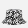 KENZO Men's Monogram Reversible Bucket Hat - Off White - Image 1