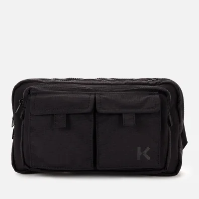 KENZO Men's Expandable Belt Bag - Black