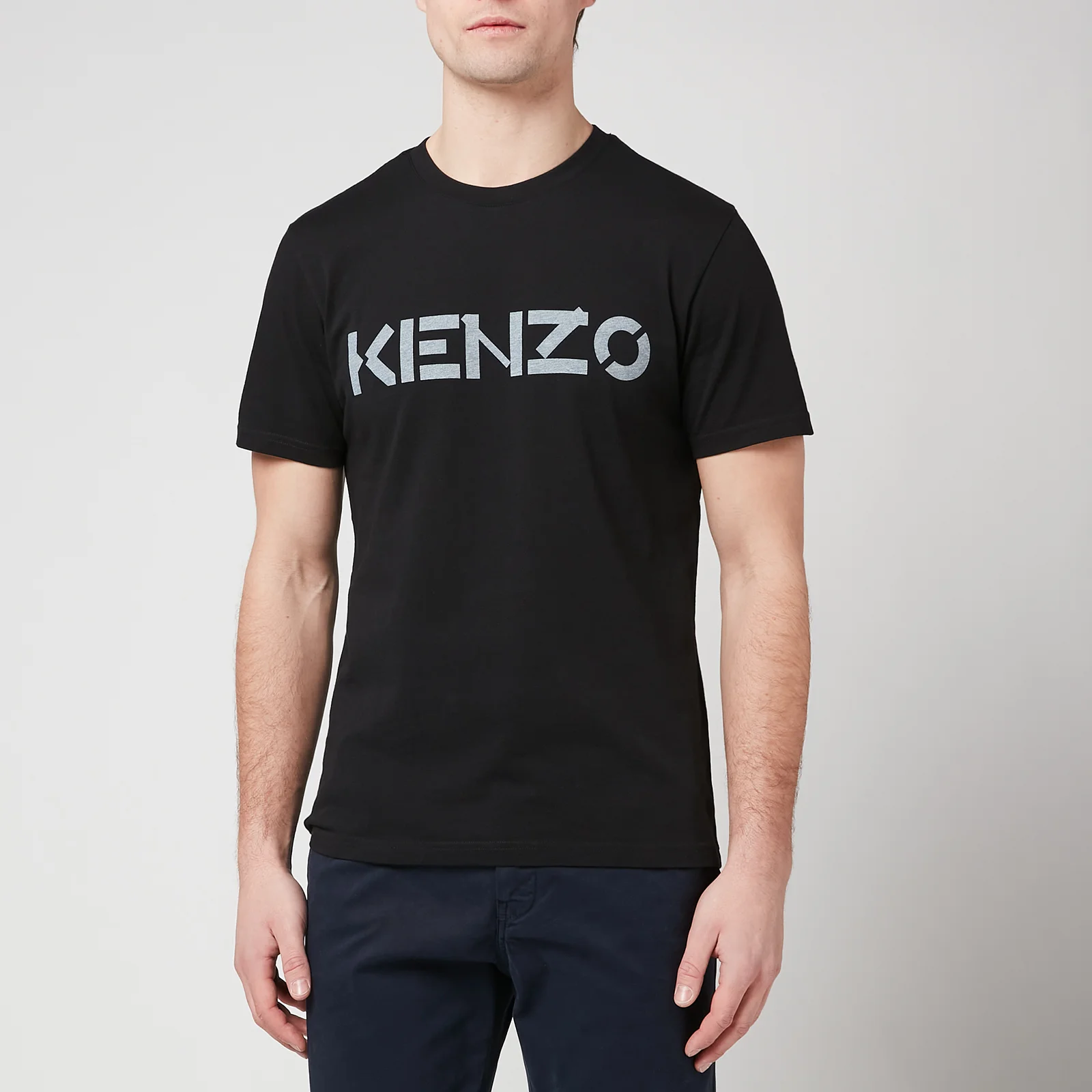 KENZO Men's Logo Classic T-Shirt - Black Image 1