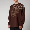 KENZO Men's K-Tiger Seasonal Sweatshirt - Dark Brown - Image 1