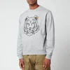KENZO Men's K-Tiger Classic Sweatshirt - Pearl Grey - Image 1
