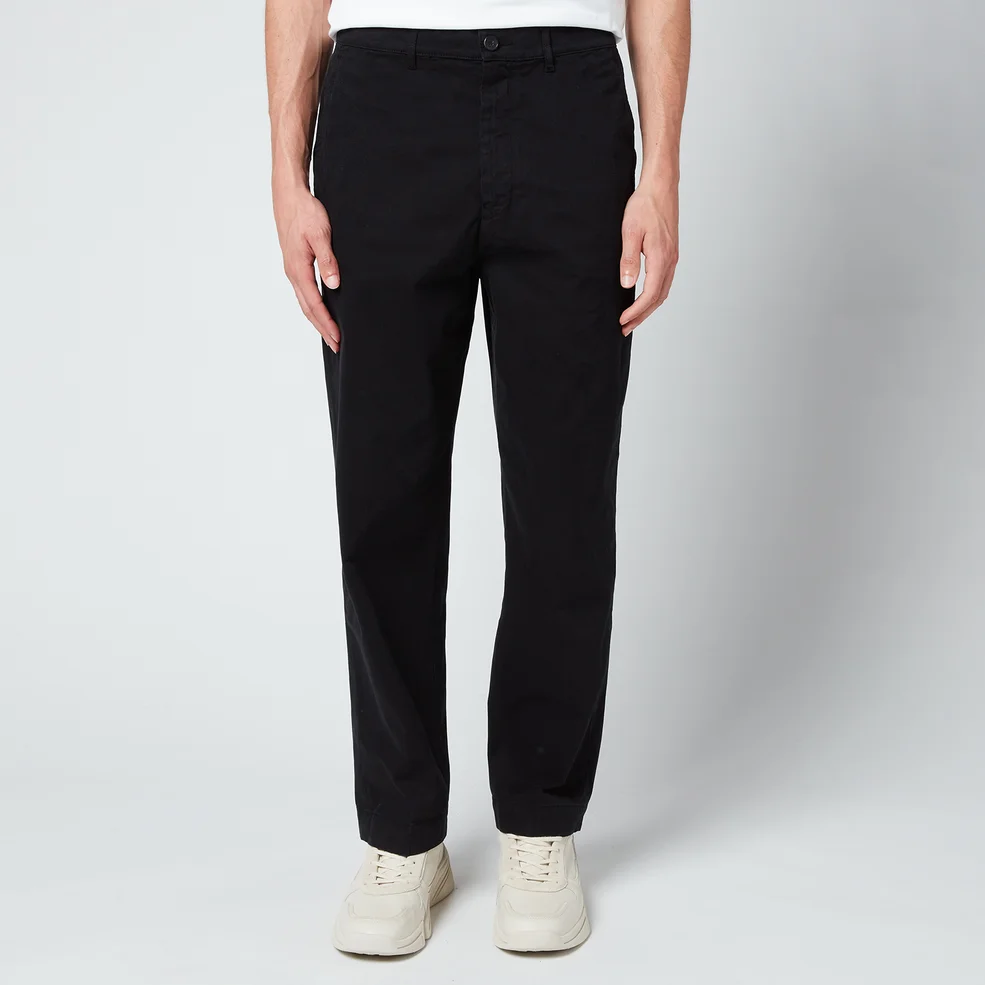 KENZO Men's Tapered Cropped Trousers - Black Image 1