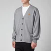 KENZO Men's Tiger Crest Buttoned Cardigan - Dove Grey - Image 1