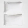 ïn home 100% Linen Pillowcase Pair - White - Image 1