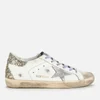 Golden Goose Women's Superstar Leather Trainers - White/Ice/Silver - Image 1