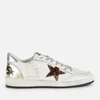 Golden Goose Women's Ball Star Leather Trainers - White/Beige Brown - Image 1
