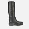 Proenza Schouler Women's Lug Sole Leather Knee High Boots - Black - Image 1