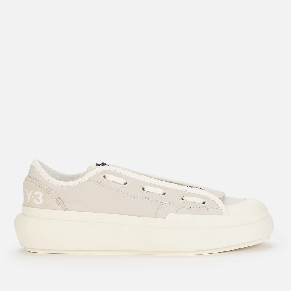 Y-3 Men's Classic Court Low Trainers - Cleabrown/Offwhite/Core White Image 1