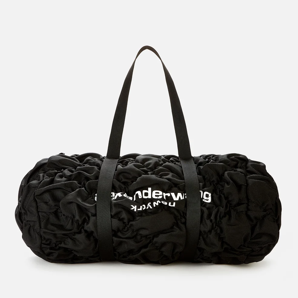 Alexander Wang Women's Rebound Ruched Duffle Bag - Black Image 1