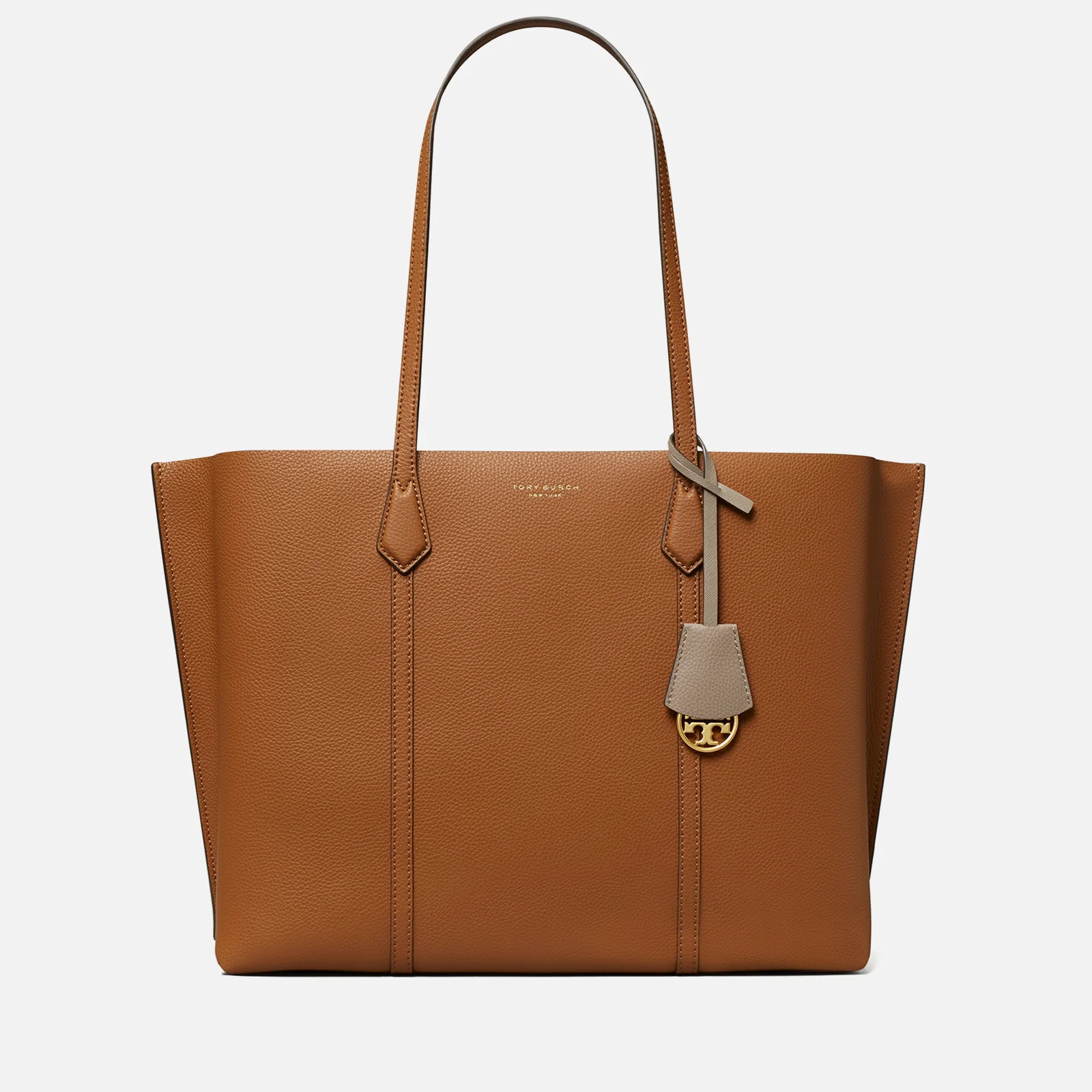 Tory Burch Women's Perry Triple Compartment Tote Bag - Light Umber Image 1