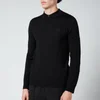 A-COLD-WALL* Men's Render Long Sleeve Polo Shirt - Black - Image 1