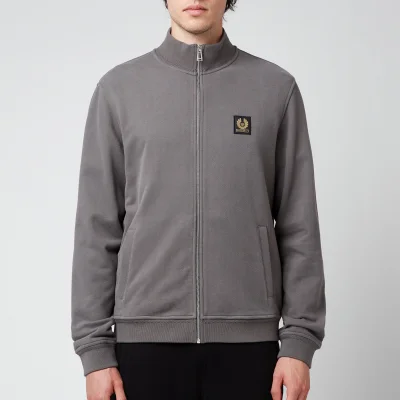 Belstaff Men's Zip-Through Sweatshirt - Granite Grey