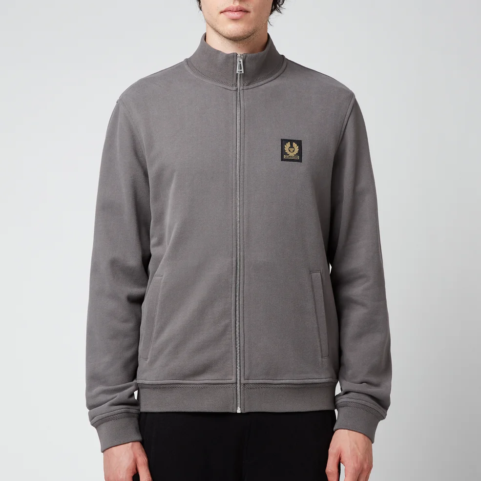 Belstaff Men's Zip-Through Sweatshirt - Granite Grey Image 1