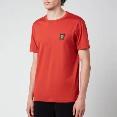 Belstaff Men's Patch Logo T-Shirt - Red Ochre