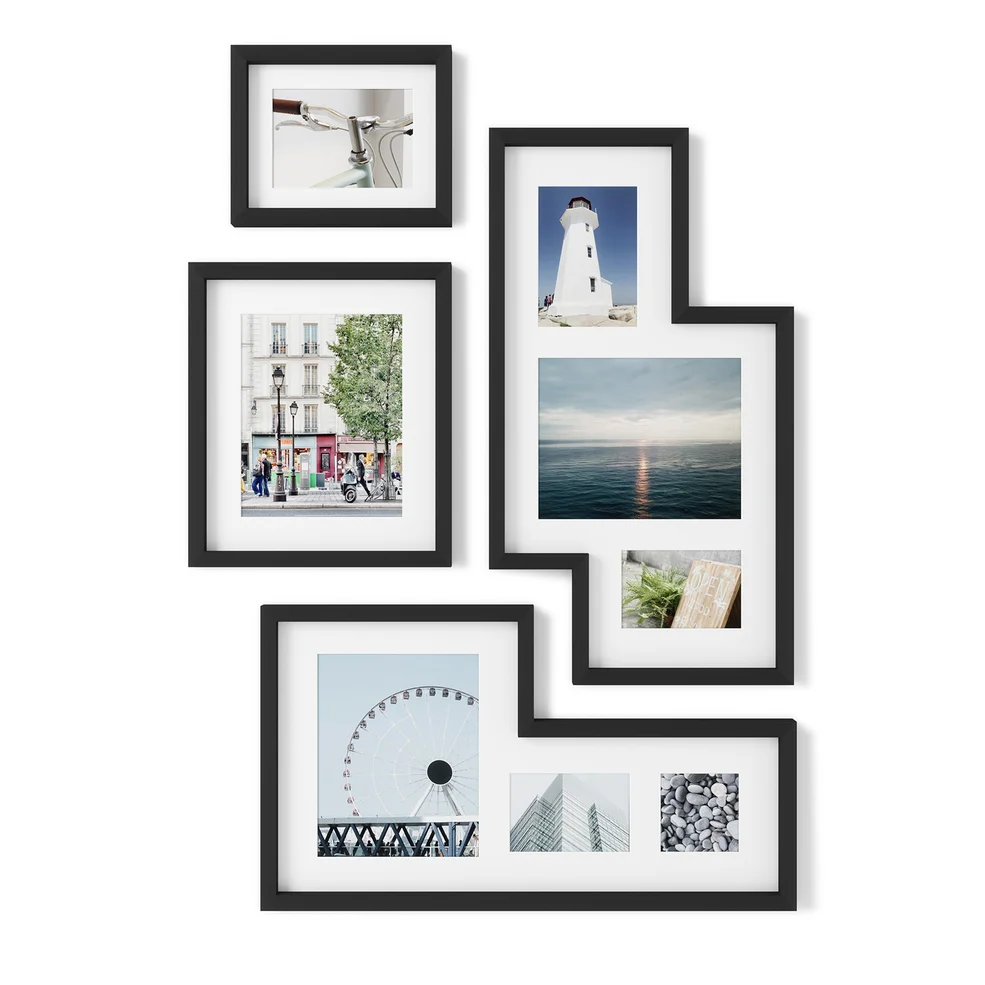 Umbra Mingle Gallery Frames (Set of 4) - Black Image 1