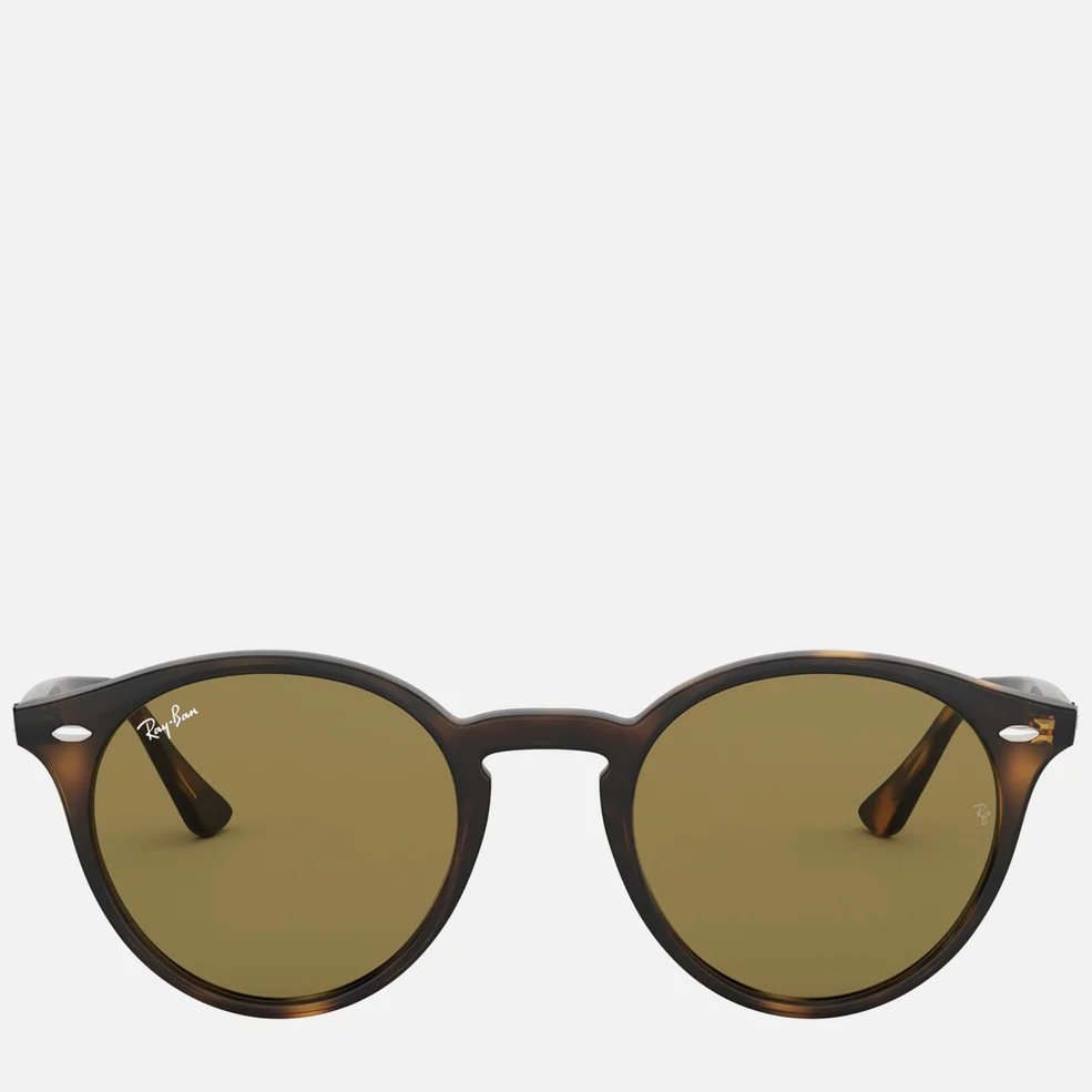 Ray-Ban Round Acetate Tortoiseshell Sunglasses - Brown Image 1