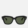 Ray-Ban Women's State Street Oversized cat eye Sunglasses - Black - Image 1