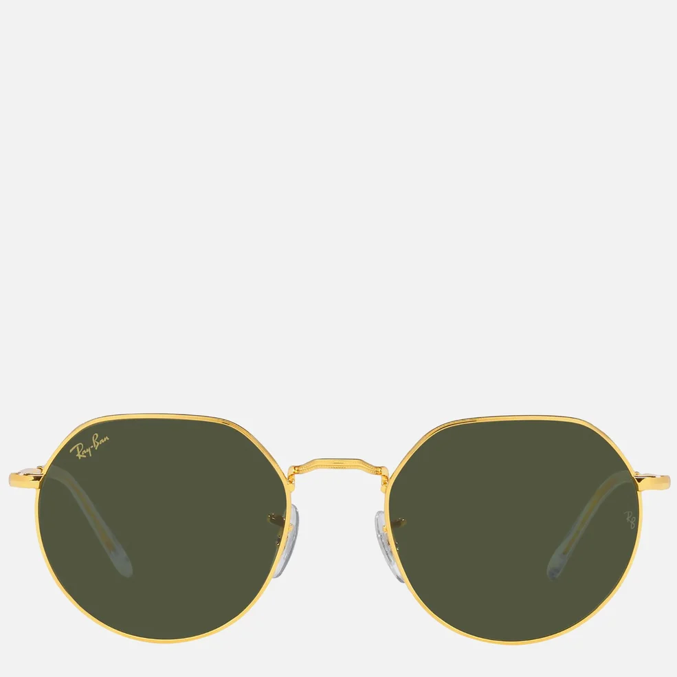 Ray-Ban Jack Hexagonal Metal Sunglasses - Gold Image 1