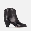 Marant Etoile Women's Darizo Leather Heeled Ankle Boots - Black - Image 1
