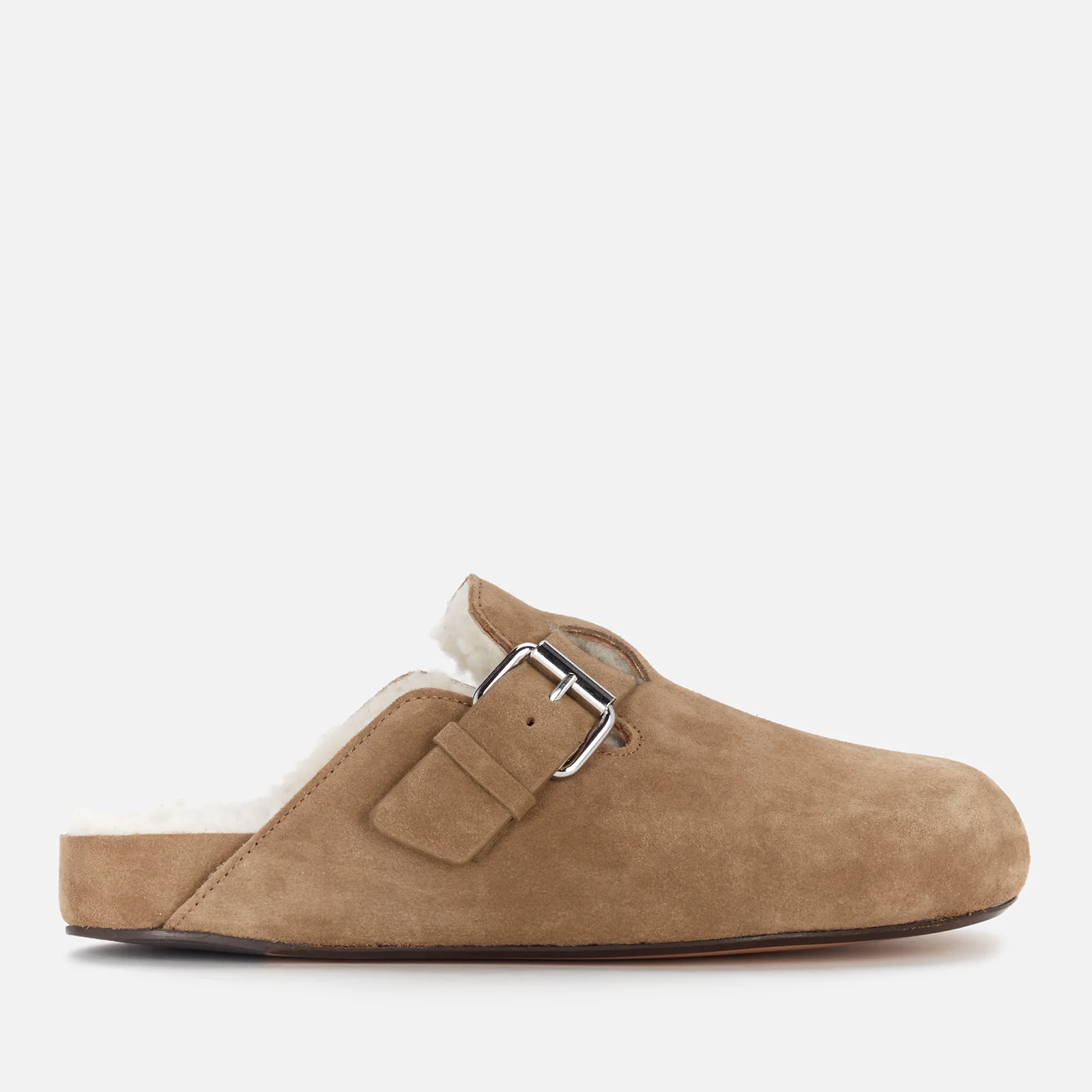Marant Etoile Women's Mirvin Suede Mules - Taupe Image 1