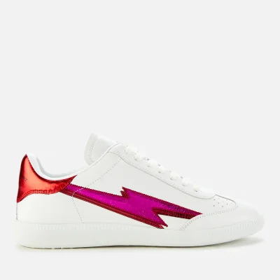 Marant Etoile Women's Bryce Leather Low Top Trainers - Pink
