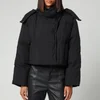KENZO Women's Cropped Puffer Jacket - Black - Image 1