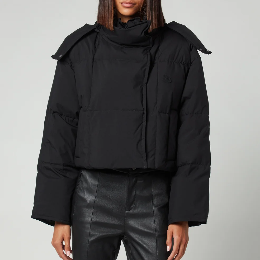 KENZO Women's Cropped Puffer Jacket - Black Image 1