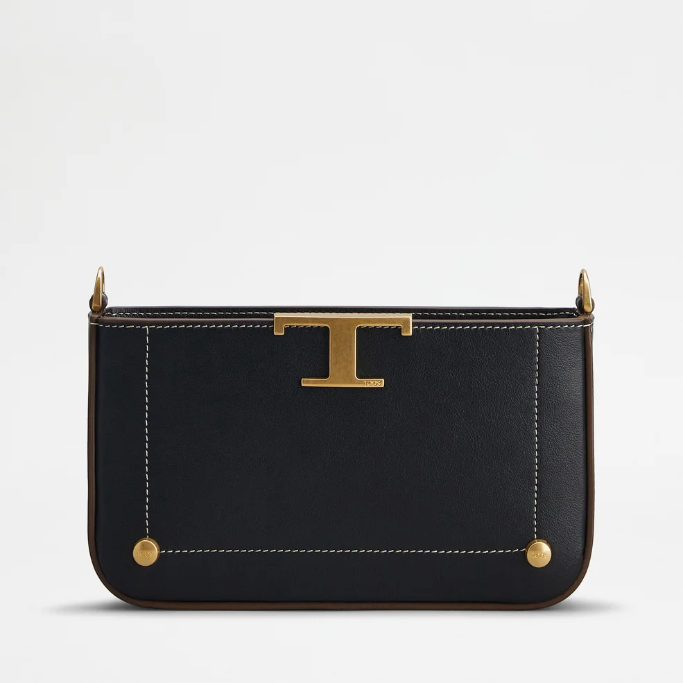 Tod's Women's T Mini Cross Body Bag - Black Image 1