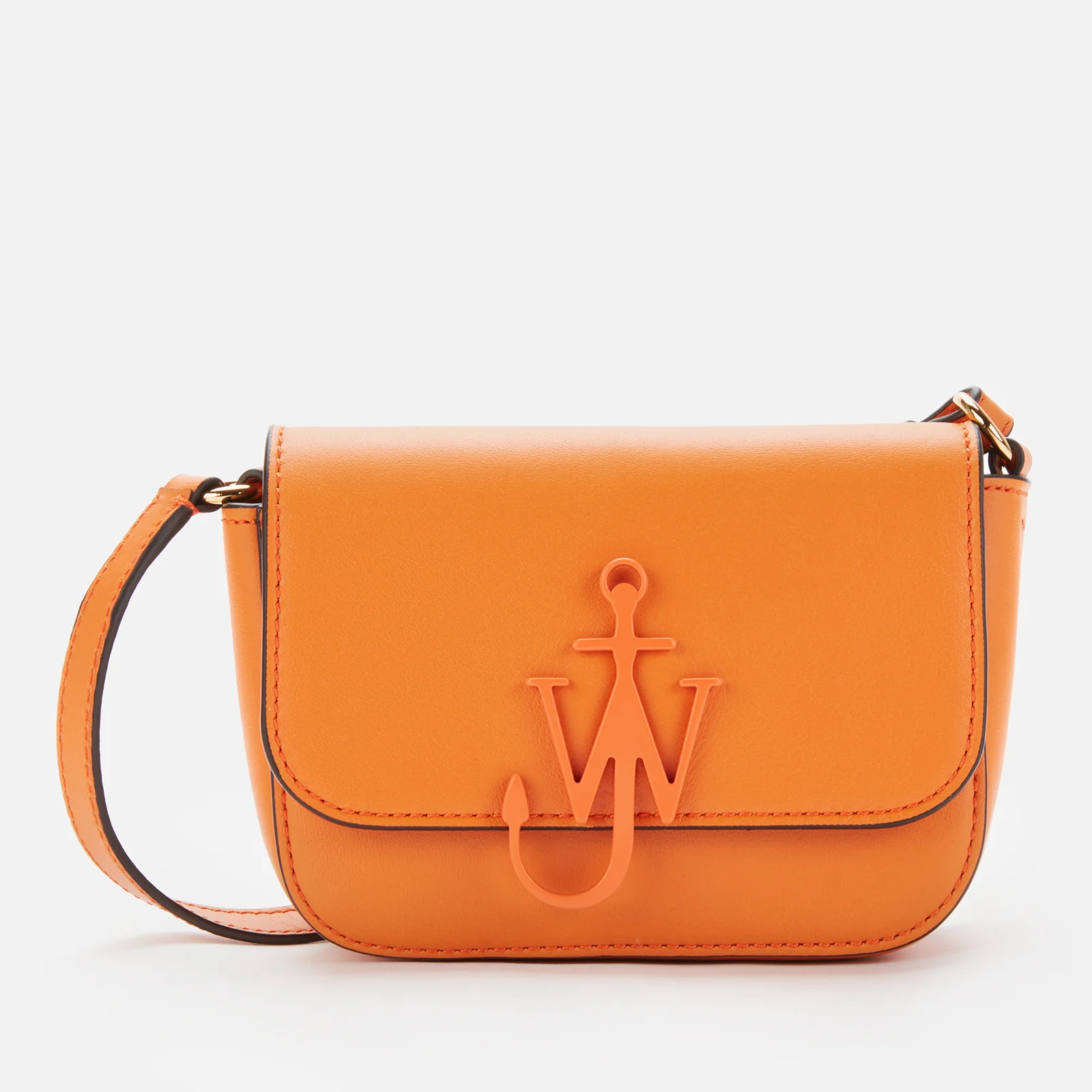 JW Anderson Women's Chain Nano Anchor Bag - Orange Image 1