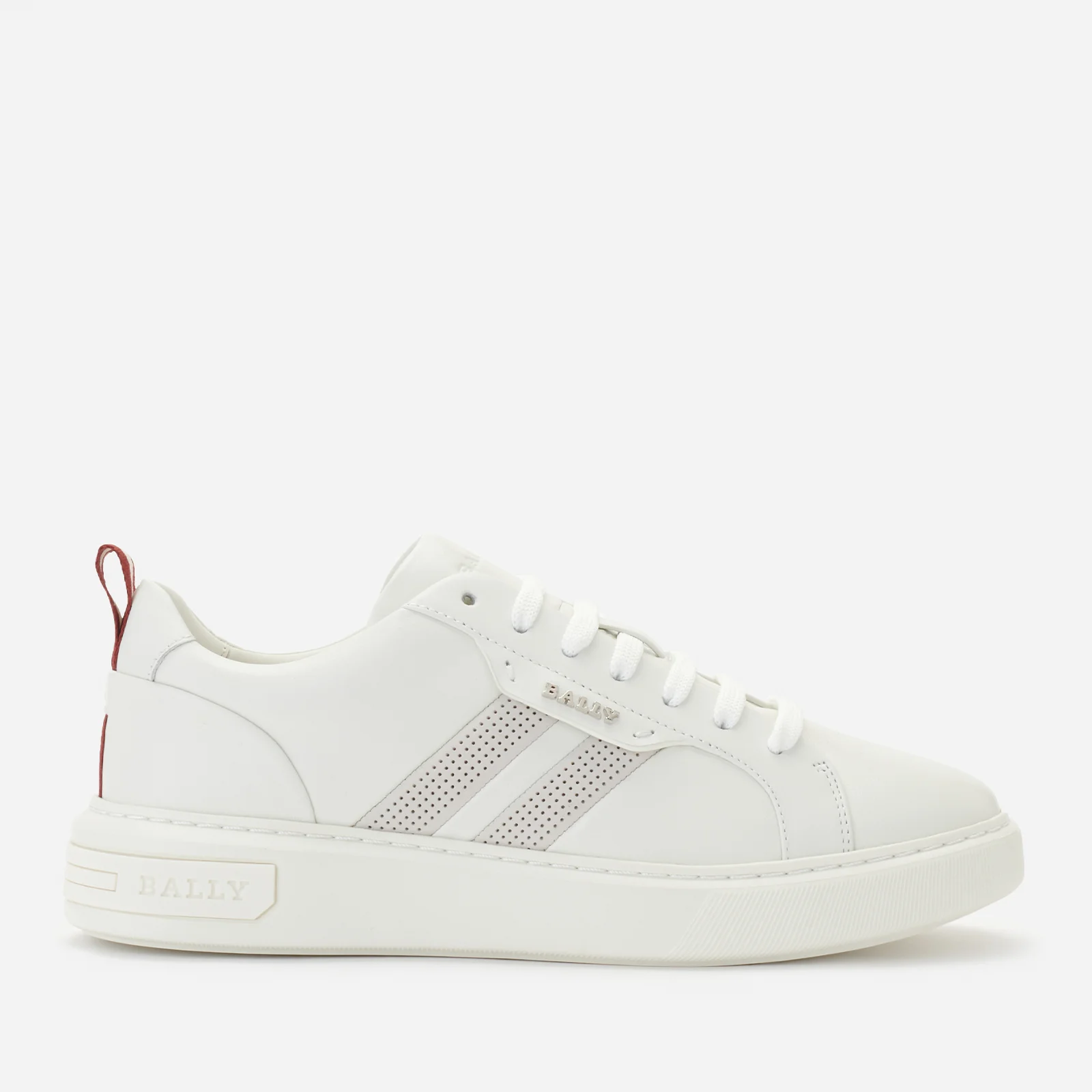 Bally Women's Maxim-W Leather Cupsole Trainers - White Image 1