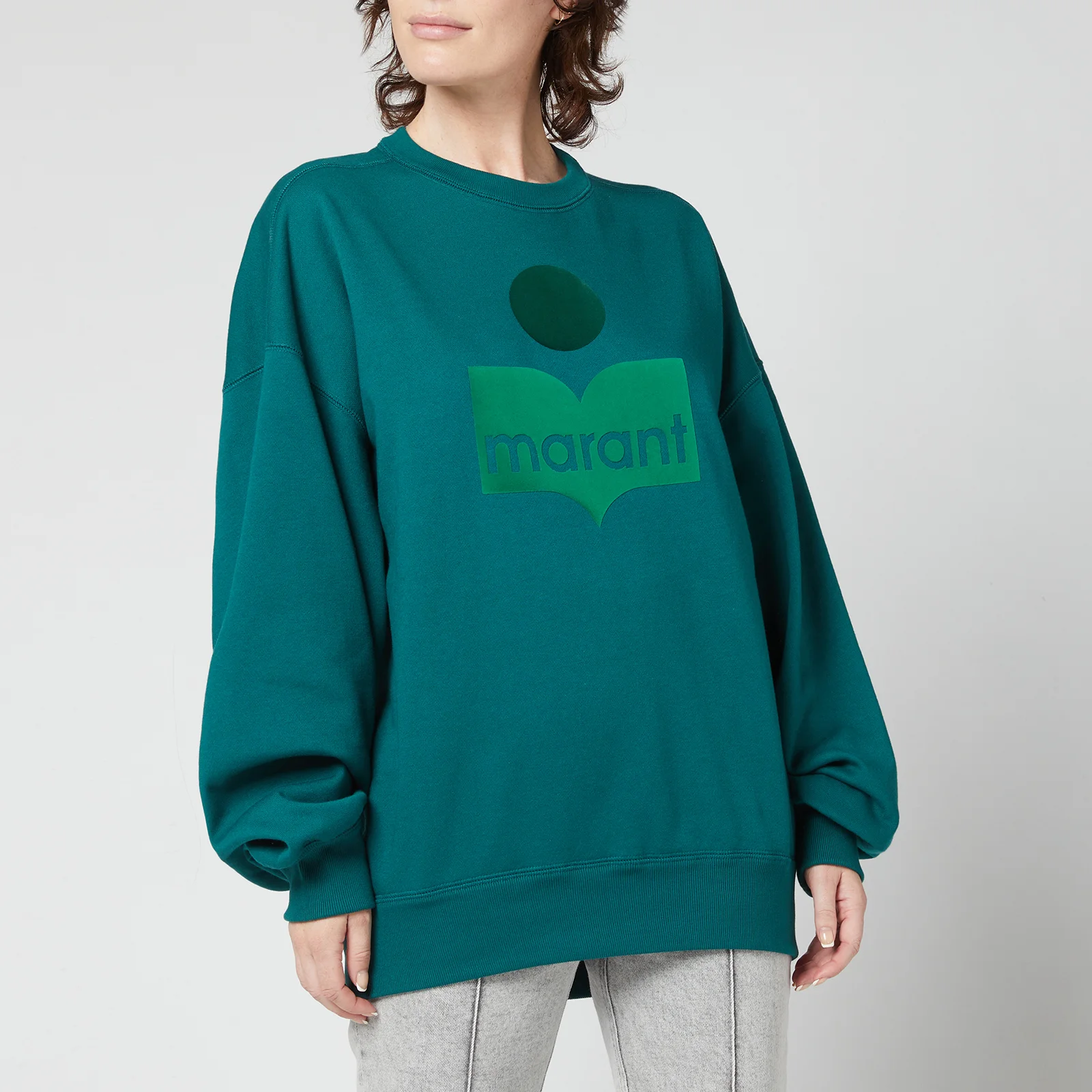 Marant Étoile Women's Mindy Sweatshirt - Green Image 1