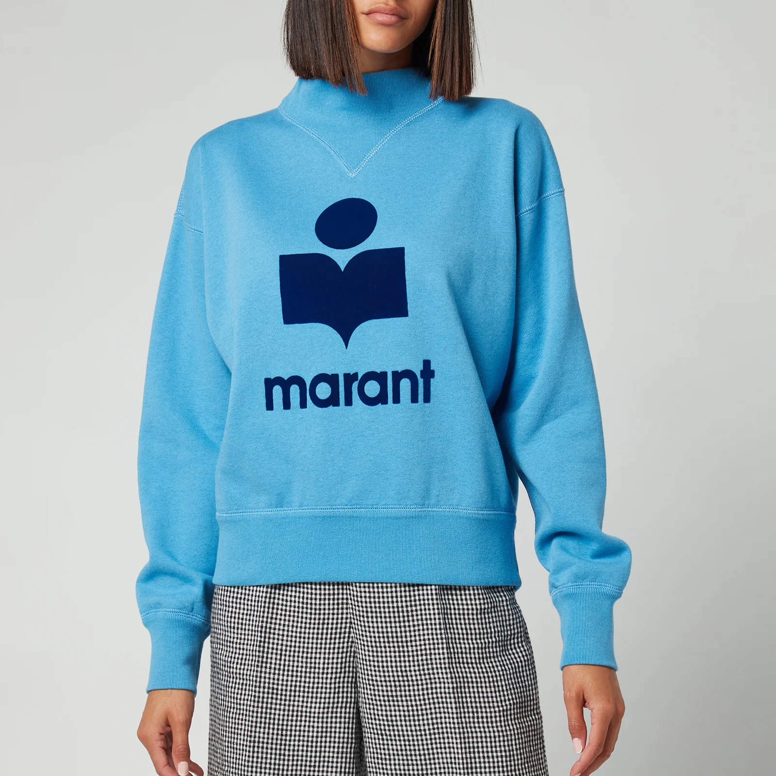 Marant Étoile Women's Moby Sweatshirt - Blue Image 1